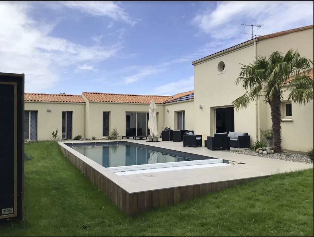 extension de maison et piscine à Niort